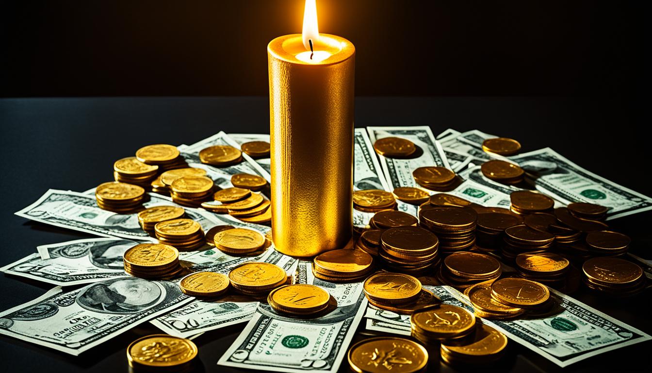 How to manifest money candel magic